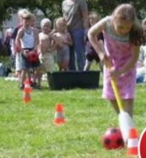 Bal slalom estafette 